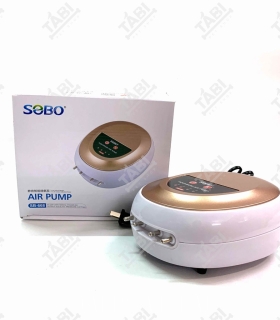 Máy Sủi Khí Oxy 4 Vòi Sobo SB668, 4m Dây, 4 Đá Sủi - Máy Sủi Khí Oxi Cho Hồ Cá, Bể Cá Cao Cấp